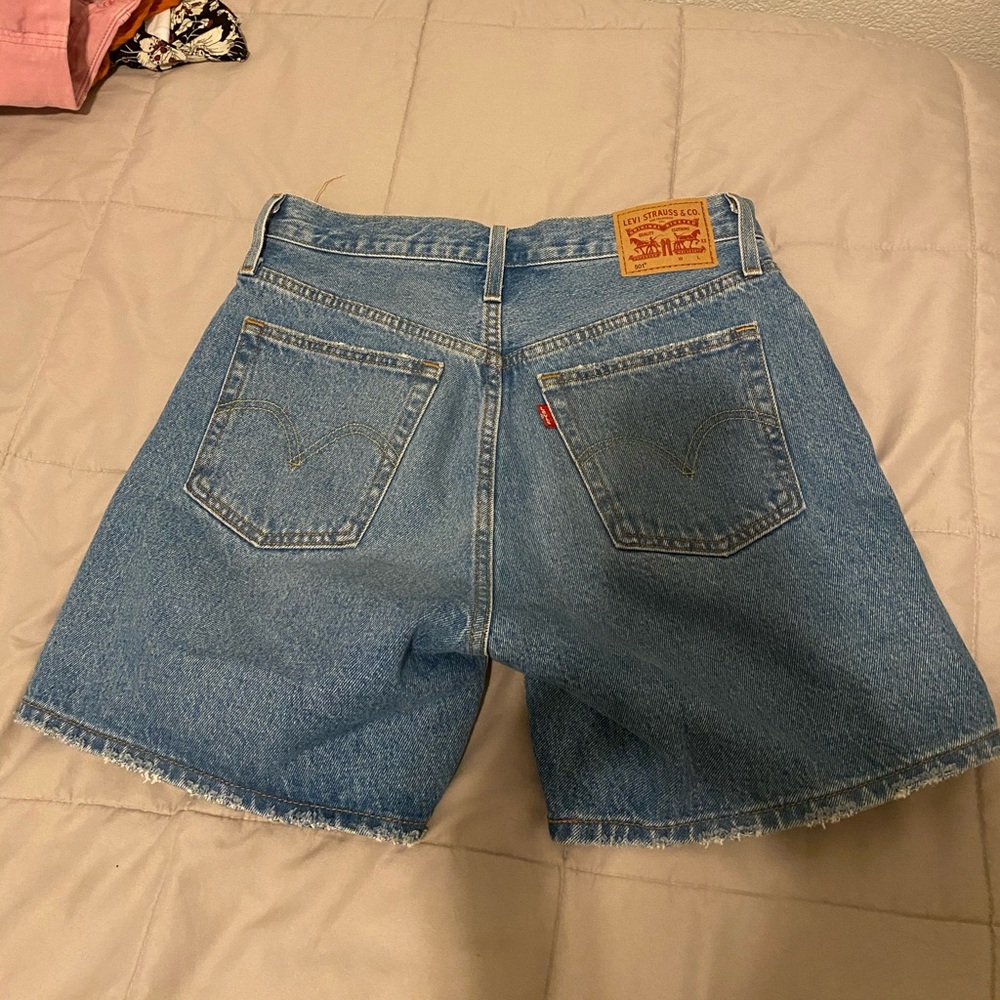 Levi jeans mom shorts